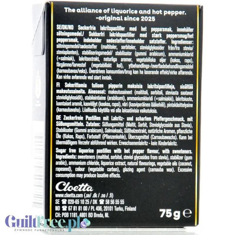 Läkerol Hot Pepper Lakritz - pikantna mocna lukrecja bez cukru z Finlandii by Läkerol (laekerol-hot-pepper-lakritz-pikantna-mocna-lukrecja-bez-cukru-z-finlandii)