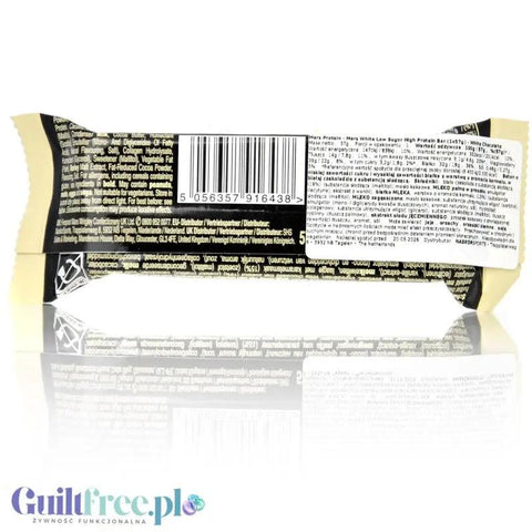 Mars Hi-Protein Low Sugar White Chocolate - niskocukrowy baton proteinowy z karmelem 18g białka by Mars & Snickers (mars-hi-protein-low-sugar-white-chocolate-niskocukrowy-baton-proteinowy-z-karmelem-18g-bialka)