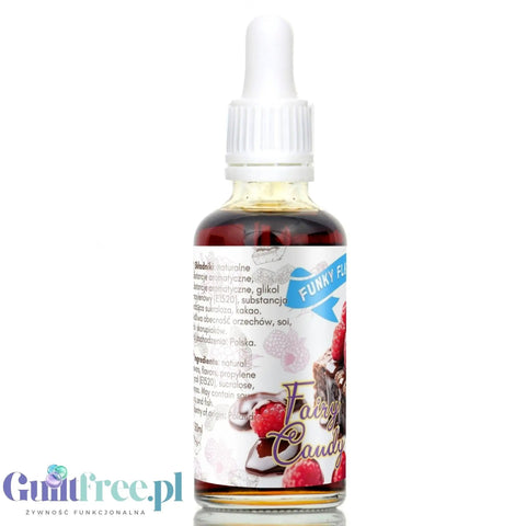 Funky Flavors Sweet Raspberry Brownie - aromat słodzący bez cukru i kalorii, Czekoladowe Brownie z Malinami by Funky Flavors (funky-flavors-sweet-raspberry-brownie-aromat-slodzacy-bez-cukru-i-kalorii-czekoladowe-brownie-z-malinami)