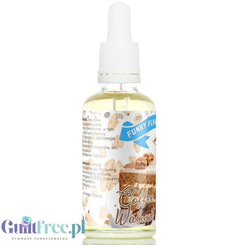 Funky Flavors Sweet Coffee Walnut - słodzący aromat ciasta kawowego z orzechami włoskimi, bez cukru, tłuszczu i kalorii by Funky Flavors (funky-flavors-sweet-coffee-walnut-slodzacy-aromat-ciasta-kawowego-z-orzechami-wloskimi-bez-cukru-tluszczu-i-kalorii)