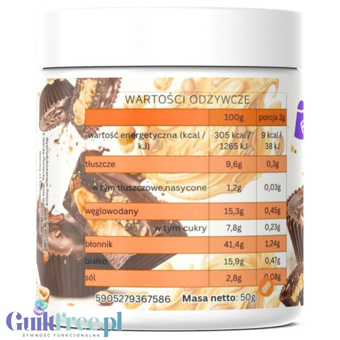 Funky Flavors Splash Rizzup 50g - aromat słodzący w proszku bez cukru, smak Czekolady z Masłem Orzechowym by Funky Flavors (funky-flavors-splash-rizzup-50g-aromat-slodzacy-w-proszku-bez-cukru-smak-czekolady-z-maslem-orzechowym)