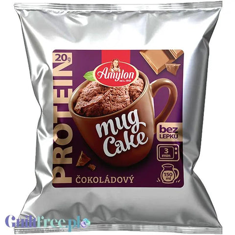 Amylon Mug Cake - bezglutenowe proteinowe ciasto czekoladowe z kubeczka 26g białka by Amylon (amylon-mug-cake-bezglutenowe-proteinowe-ciasto-czekoladowe-z-kubeczka-26g-bialka)
