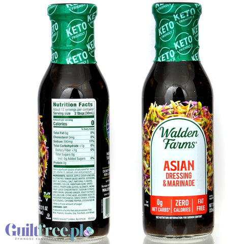 Walden Farms Asian Dressing - orientalny dressing do sałatek i marynata bez kalorii by Walden Farms (dressing-azjatycki-zero-kalorii)