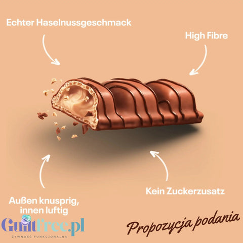 Neo Supps Neoh Crisp'N'Cream - kruchy wafelek z kremowym nadzieniem orzechowym bez cukru 102kcal - Cookies