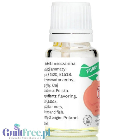 Funky Flavors Basic Apple 10ml - jabłkowe kropelki bez cukru, słodzików i kalorii by Funky Flavors (funky-flavors-apple-aromat-jablkowy-bez-cukru-i-tluszczu)
