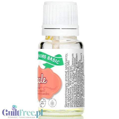 Funky Flavors Basic Apple 10ml - jabłkowe kropelki bez cukru, słodzików i kalorii by Funky Flavors (funky-flavors-apple-aromat-jablkowy-bez-cukru-i-tluszczu)