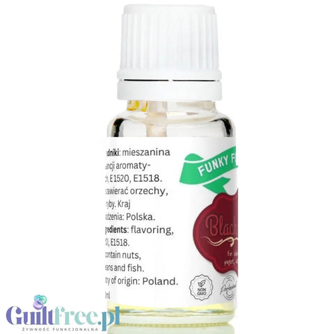 Funky Flavors Basic Black Cherry 10ml - wiśniowe kropelki aromatyzujące bez cukru, słodzików i kalorii by Funky Flavors (funky-flavors-black-cherry-aromat-wisniowy-bez-cukru-i-tluszczu)
