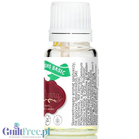 Funky Flavors Basic Black Cherry 10ml - wiśniowe kropelki aromatyzujące bez cukru, słodzików i kalorii by Funky Flavors (funky-flavors-black-cherry-aromat-wisniowy-bez-cukru-i-tluszczu)