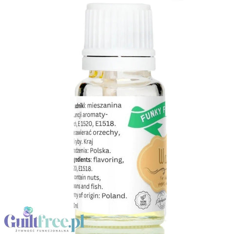 Funky Flavors Basic Waffer 10ml - kropelki smakowe o aromacie wafelków - bez cukru i bez słodzików by Funky Flavors (funky-flavors-waffer-aromat-wafelkowy-bez-cukru-i-bez-tluszczu)