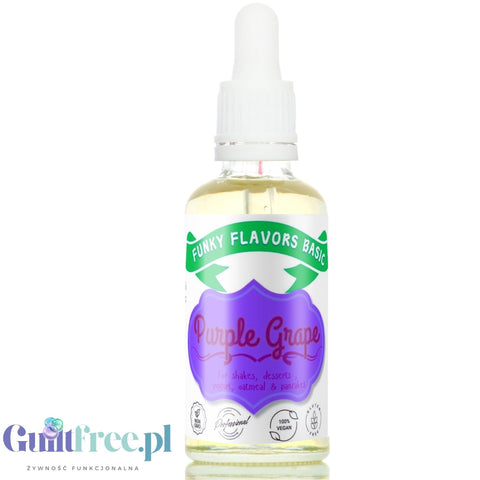 Funky Flavors Basic Purple Grape 30ml - aromat ciemnych winogron bez cukru i słodzików by Funky Flavors (funky-flavors-purple-grape-30ml)