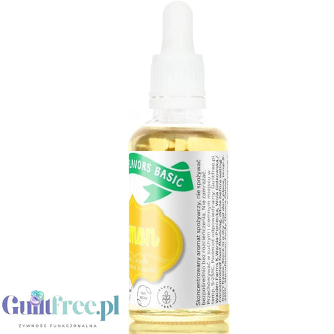 Funky Flavors Basic Lemon 30g - Cytryna - kropelki aromatyzujące bez cukru, tłuszczu i słodzików by Funky Flavors (funky-flavors-lemon-30ml-cytrynowy-aromat-bez-cukru-bez-tluszczu)