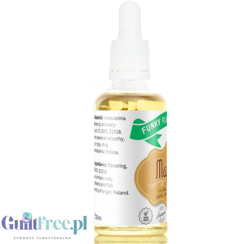 Funky Flavors Basic Maple 30ml - kropelki o aromacie syropu klonowego bez cukru, słodzików i bez tłuszczu by Funky Flavors (funky-flavors-maple-30ml-aromat-syropu-klonowego-bez-cukru-i-bez-tluszczu)