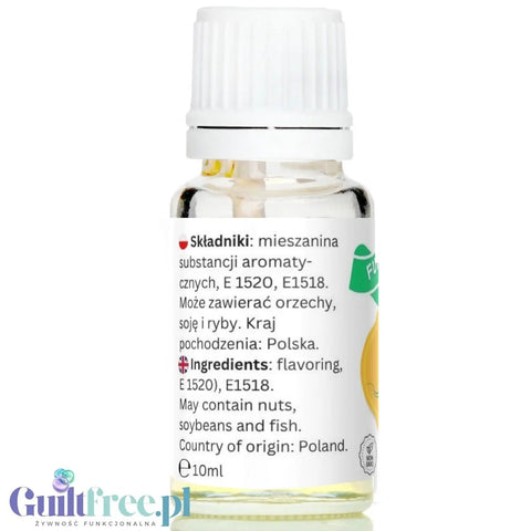 Funky Flavors Basic Pineapple 10ml - kropelki ananasowe do napojów i potraw bez cukru, słodzików i kalorii by Funky Flavors (funky-flavors-pineapple-ananasowy-aromat-bez-cukru-bez-tluszczu)