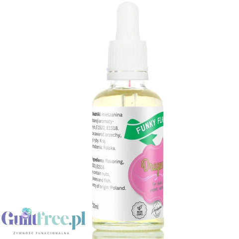 Funky Flavors Basic Dragon Fruit Pithaja 30ml - aromat smoczego owocu bez cukru i bez tłuszczu by Funky Flavors (funky-flavors-pithaja-30ml-aromat-dragonfruit-bez-cukru-i-bez-tluszczu)