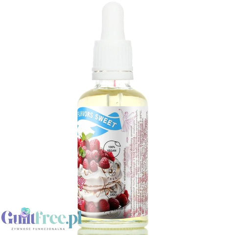 Funky Flavors Sweet Raspberry Pavlova - słodzony aromat bez kcal Beza, Bita Śmietana & Maliny by Funky Flavors (funky-flavors-sweet-raspberry-pavlova-slodzony-aromat-bez-kcal-beza-bita-smietana-maliny)