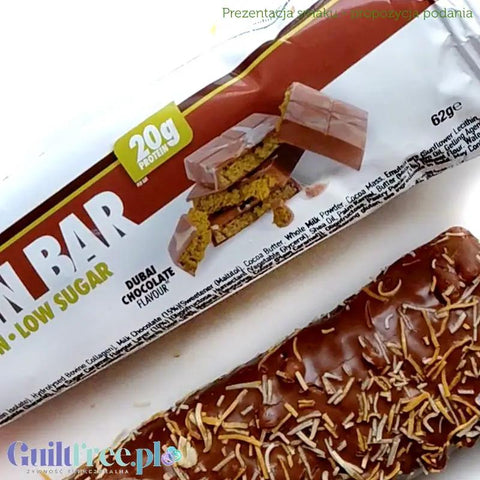 Per4m Protein Bar Dubai Chocolate - baton białkowy 20g białka, smak dubajska czekolada by per4m® (per4m-protein-bar-dubai-chocolate-baton-bialkowy-20g-bialka-smak-dubajska-czekolada)