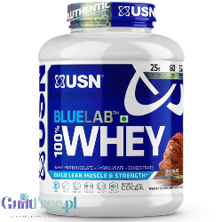 USN Blue Lab Whey Chocolate 2kg - odzywka białkowa WPI, WPC, WPH by USN (Ultimate Sports Nutrition) (usn-blue-lab-whey-chocolate-2kg-odzywka-bialkowa-wpi-wpc-wph)