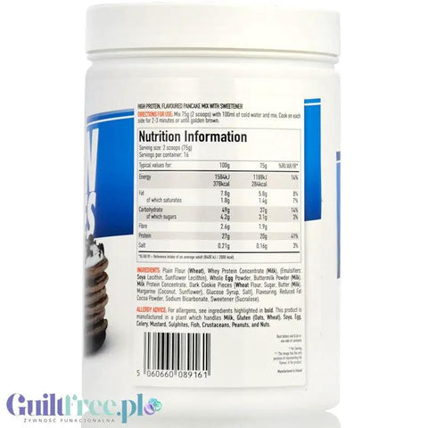 Per4m Protein Pancakes Cookies 'n' Creme 1,2kg - naleśniki proteinowe z kawałkami ciasteczek by per4m® (per4m-protein-pancakes-cookies-n-creme-12kg-nalesniki-proteinowe-z-kawalkami-ciasteczek)