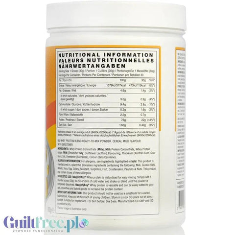 Naughty Boy Whey Protein Lifestyle Loops 900g - gęsta odżywka białkowa WPI, WPC & MPC by Naughty Boy (naughty-boy-whey-premium-protein-lifestyle-loops-900g-gesta-odzywka-bialkowa-wpi-wpc-mpc)