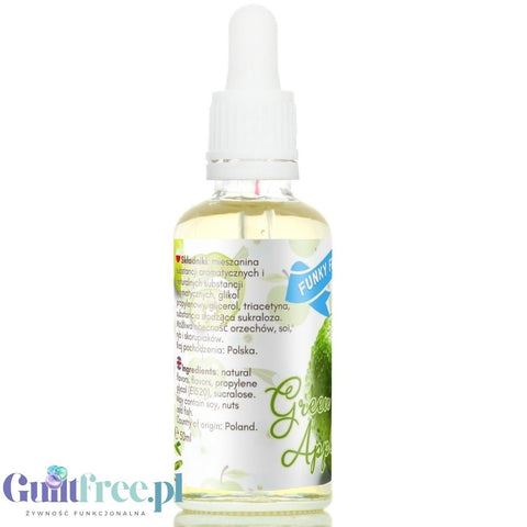 Funky Flavors Sweet Green Apple - słodzony aromat zielonego jabłuszka bez tłuszczu i kalorii by Funky Flavors (funky-flavors-sweet-green-apple-slodzony-aromat-zielonego-jabluszka-bez-tluszczu-i-kalorii)