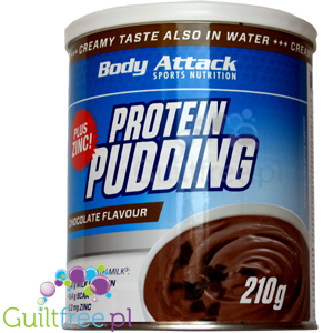 Body Attack Proteinowy pudding czekoladowy 79g białka by Body Attack (proteinowy-pudding-podwojnie-czekoladowy)