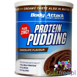 Body Attack Proteinowy pudding czekoladowy 79g białka by Body Attack (proteinowy-pudding-podwojnie-czekoladowy)