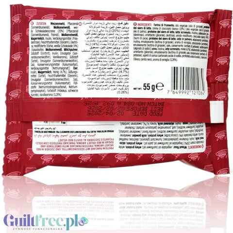 Go Fitness Protein Pancake Red Velvet - czekoladowy naleśnik białkowy z kremem śmietankowym178kcal by Go Fitness (go-fitness-protein-pancake-red-velvet-czekoladowy-nalesnik-bialkowy-z-kremem-smietankowym178kcal)