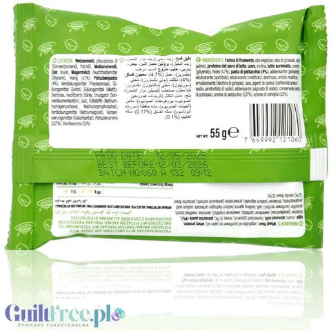 Go Fitness Protein Pancake Pistachio - naleśnik białkowy z kremem pistacjowym 181kcal by Go Fitness (go-fitness-protein-pancake-pistachio-nalesnik-bialkowy-z-kremem-pistacjowym-181kcal)