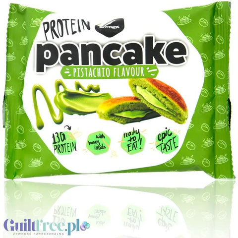 Go Fitness Protein Pancake Pistachio - naleśnik białkowy z kremem pistacjowym 181kcal by Go Fitness (go-fitness-protein-pancake-pistachio-nalesnik-bialkowy-z-kremem-pistacjowym-181kcal)