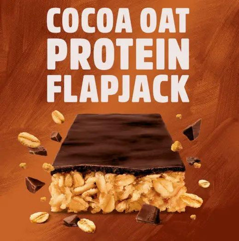 Trek Protein Flapjack Cocoa Oat - bezglutenowy wegański baton z ciemną czekoladą 9g białka by Trek (trek-protein-flapjack-cocoa-oat)
