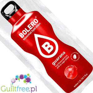 Bolero Drink Guarana 9g - saszetka do napojów bez cukru ze stewią, Guarana by Bolero Drink (bolero-ze-stewia-guarana-1kcal-mix-na-15l)