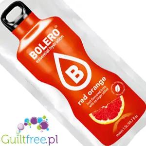 Bolero Drink Red Orange 9g - saszetka do napojów bez cukru ze stewią, Czerwona Pomarańcza by Bolero Drink (bolero-ze-stewia-red-orange-1kcal-mix-na-15l)