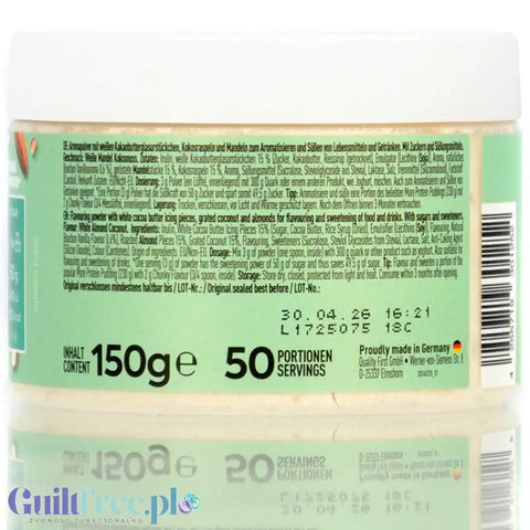 More Nutrition Chunky Flavor White Almond Coconut 150g - wegański aromat w proszku, smak Biała Czekolada, Migdał & Kokos by More Nutrition (more-nutrition-chunky-flavor-white-almond-coconut-150g-weganski-aromat-w-proszku-smak-biala-czekolada-migdal-kokos)