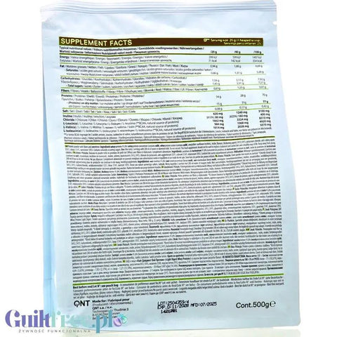QNT Life Whey Protein Belgian Chocolate - odżywka białkowa z błonnikiem i BCAA, smak Mleczna Czekolada by QNT (qnt-life-whey-protein-belgian-chocolate-odzywka-bialkowa-z-blonnikiem-i-bcaa-smak-mleczna-czekolada)