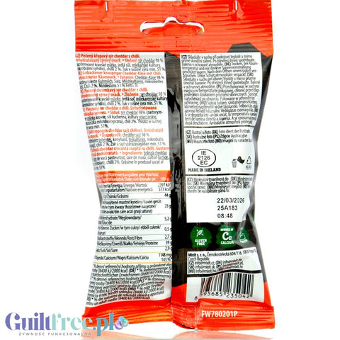 MixIt Crunchy Cheese Cheddar & Chilli 20g - mieszanka chrupiących serów bez węglowodanów by Mix.It (mixit-crunchy-cheese-cheddar-chilli-20g-mieszanka-chrupiacych-serow-bez-weglowodanow)
