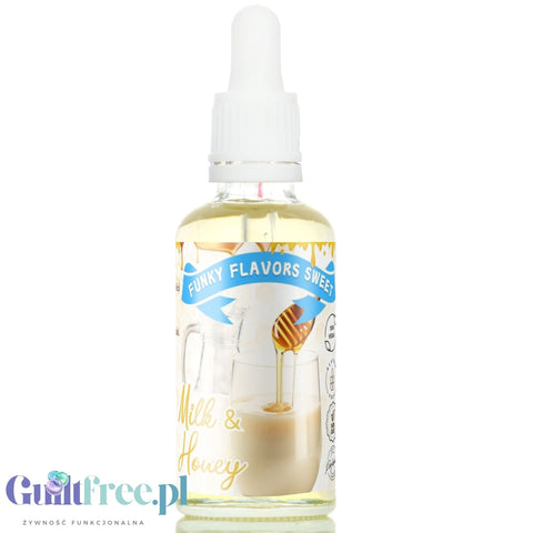 Funky Flavors Sweet Milk & Honey - słodzony aromat mleczno-miodowy bez cukru i kalorii by Funky Flavors (funky-flavors-sweet-milk-honey-slodzony-aromat-mleczno-miodowy-bez-cukru-i-kalorii)