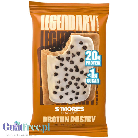 Legendary Foods Tasty Pastry S'mores - nadziewane ciacho na ciepło bez cukru, jak Pop Tarts by Legendary Foods (legendary-foods-tasty-pastry-s-mores-nadziewane-ciacho-na-cieplo-bez-cukru-jak-pop-tarts)
