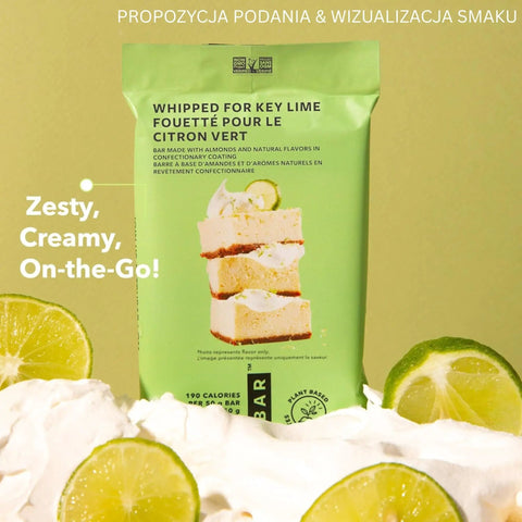TRUBAR Whipped for Key Lime - wegański baton proteinowy bez soi, glutenu i słodzików by TRUWOMEN (trubar-whipped-for-key-lime-weganski-baton-proteinowy-bez-soi-glutenu-i-slodzikow)