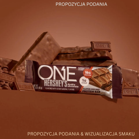 ONE Bar Hershey's Double Chocolate - baton proteinowy 18g białka z czekoladą Hersheys by ONE Bar (aka OhYeah! ISS Research)) (one-bar-hershey-s-double-chocolate-baton-proteinowy-18g-bialka-z-czekolada-hersheys)