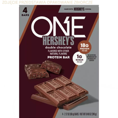 ONE Bar Hershey's Double Chocolate - baton proteinowy 18g białka z czekoladą Hersheys by ONE Bar (aka OhYeah! ISS Research)) (one-bar-hershey-s-double-chocolate-baton-proteinowy-18g-bialka-z-czekolada-hersheys)