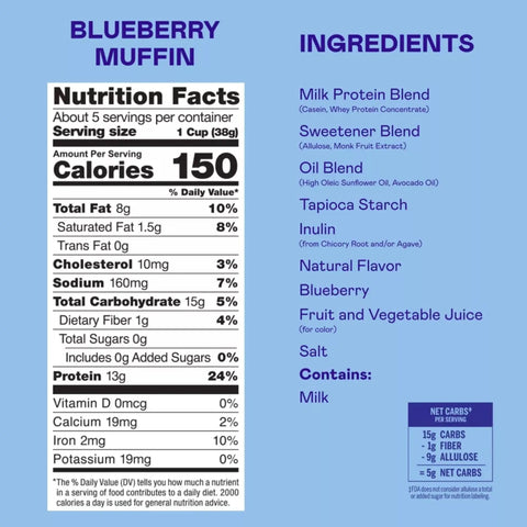 Magic Spoon Blueberry Muffin - proteinowe keto płatki śniadaniowe bez glutenu, soi i cukru by Magic Spoon (magic-spoon-blueberry-muffin-proteinowe-keto-platki-sniadaniowe-bez-glutenu-soi-i-cukru)