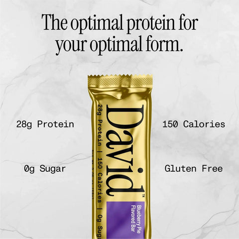 David Protein Bar Blueberry Pie 62g by David Bar (david-protein-bar-blueberry-pie-62g)
