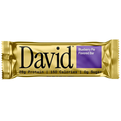 David Protein Bar Blueberry Pie 62g by David Bar (david-protein-bar-blueberry-pie-62g)
