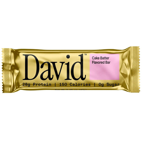 David Protein Bar Cake Batter 62g by David Bar (david-protein-bar-cake-batter-62g)