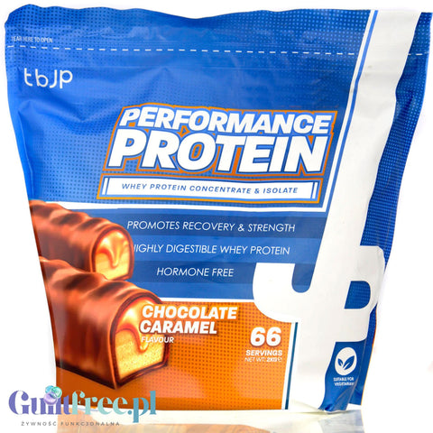 TBJP Performance Protein Whey & Isolate Chocolate Caramel 2kg - odżywka białkowa WPC & WPI, smak Czekolada, Karmel by TBJP (tbjp-performance-protein-whey-isolate-chocolate-caramel-2kg-odzywka-bialkowa-wpc-wpi-smak-czekolada-karmel)
