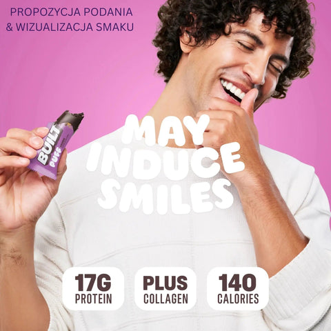 Built Bar Protein Puffs Churro - proteinowy baton marshmallow w czekoladzie 17g białka & 140kcal by Built (built-bar-protein-puffs-churro-proteinowy-baton-marshmallow-w-czekoladzie-17g-bialka-140kcal)