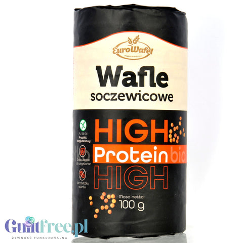 Eurowafel Wafle Soczewicowe High Protein wegańskie bezglutenowe 22g białka by Moonsy (eurowafel-wafle-soczewicowe-high-protein)