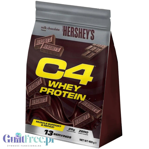 C4 Whey Protein Hershey's® 455g - jedyna oryginalna odżywka białkowa Hershey´s by Cellucor (C4) (c4-whey-protein-hershey-s-455g-jedyna-oryginalna-odzywka-bialkowa-hersheys)
