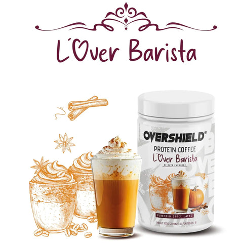 Overshield® Protein Coffee L'Over Barista Pumpkin Spice Latte - kawa proteinowa 21g białka by Overshield (overshield-protein-coffee-l-over-barista-pumpkin-spice-latte-kawa-proteinowa-21g-bialka)