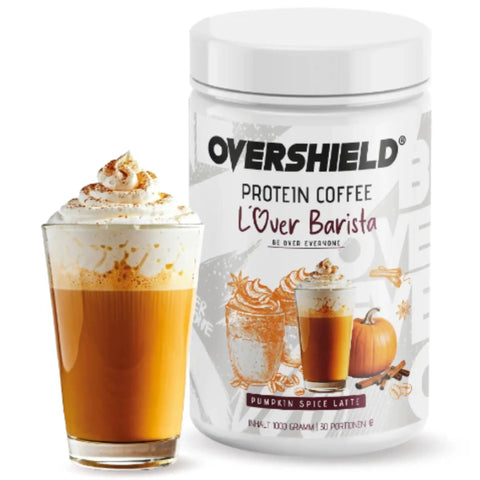 Overshield® Protein Coffee L'Over Barista Pumpkin Spice Latte - kawa proteinowa 21g białka by Overshield (overshield-protein-coffee-l-over-barista-pumpkin-spice-latte-kawa-proteinowa-21g-bialka)